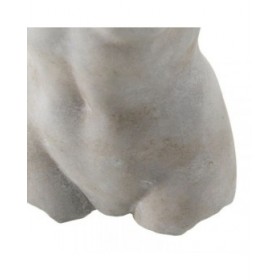 Vaso Grigio Cemento Busto 19 x 13,5 x 27 cm