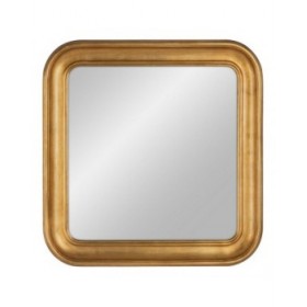 Specchio da parete Dorato 80 x 10 x 80 cm 80 x 80 cm