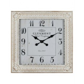 Orologio da Parete Bianco Ferro 60 x 60 x 6,5 cm