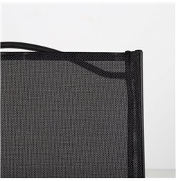 Tavolo aggiuntivo Marzia 60 x 60 x 42 cm Acciaio Bianco