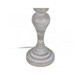 Lampada da tavolo Beige Grigio 60 W 220-240 V 25 x 25 x 50 cm