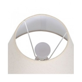 Lampada da tavolo Beige Grigio 60 W 220-240 V 25 x 25 x 50 cm