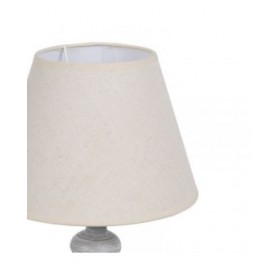 Lampada da tavolo Beige Grigio 60 W 220-240 V 25 x 25 x 50 cm