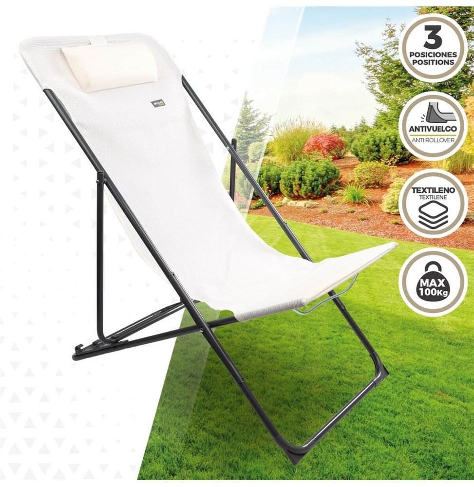 Vele parasole Tenda 3 x 3 m Beige Polietilene 300 x 300 x 0,5 cm