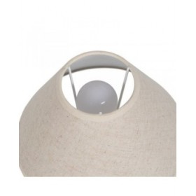 Lampada da tavolo Beige Grigio 60 W 220-240 V 20 x 20 x 34 cm
