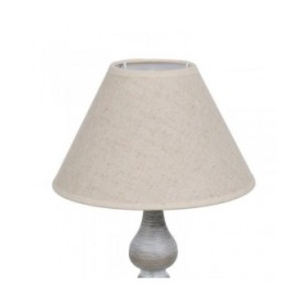 Lampada da tavolo Beige Grigio 60 W 220-240 V 20 x 20 x 34 cm