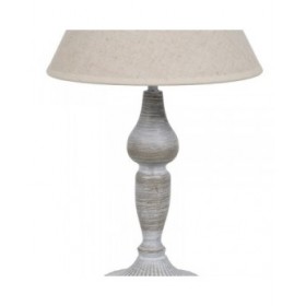 Lampada da tavolo Beige Grigio 60 W 220-240 V 20 x 20 x 34 cm