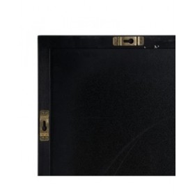 Specchio da parete Nero 90 x 5 x 120 cm 90 x 120 cm