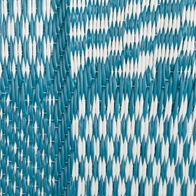 Tappeto per Esterni Meis 160 x 230 x 0,5 cm Azzurro Bianco polipropilene