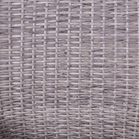 Sedia da giardino Patsy Grigio Legno Rattan 58 x 63 x 86 cm