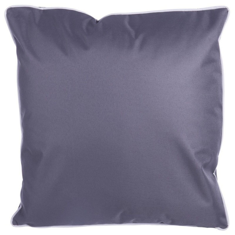 Cuscino Liso Grigio 45 x 45 x 12 cm