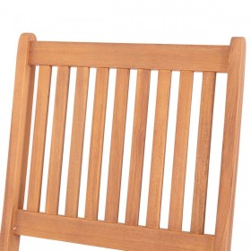 Sedia da giardino Kate 46 x 60 x 88,5 cm Naturale Legno di acacia