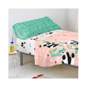 Lenzuolo con angoli HappyFriday MOSHI MOSHI Multicolore 105 x 200 x 32 cm