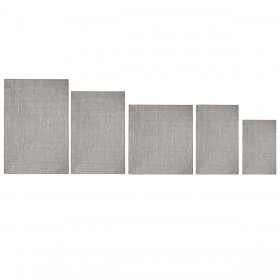 Tappeto per Esterni Quadro 230 x 160 x 0,5 cm Grigio