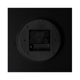 Orologio da Parete Bianco Nero Ferro 70 x 70 x 6,5 cm