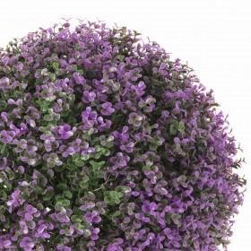 Pianta Decorativa   Sfera Lavanda 30 x 30 x 30 cm