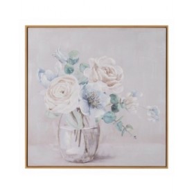 Quadro Tela Vaso 70 x 3,5 x 70 cm