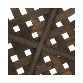 Set di Cestini Marrone Legno 51 x 51 x 9 cm (3 Unità)