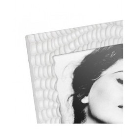 Cornice Portafoto Bianco Poliresina 16 x 1,7 x 21 cm