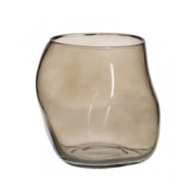 Vaso Taupé Cristallo 18,5 x 19,5 x 19,5 cm