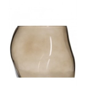 Vaso Taupé Cristallo 18,5 x 19,5 x 19,5 cm
