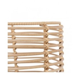 Set di Cesti Naturale Resina 35 x 35 x 29 cm (3 Pezzi)
