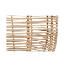 Set di Cesti Naturale Resina 35 x 35 x 29 cm (3 Pezzi)