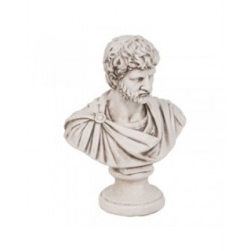 Scultura Argilla Fibra 26,5 x 16 x 36,5 cm