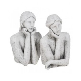 Busto Argilla Donna 35 x 28 x 54 cm