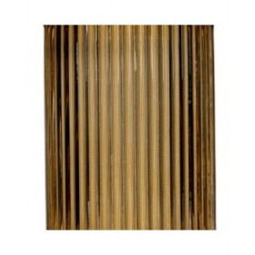 Vaso Marrone Cristallo 18 x 18 x 25,5 cm