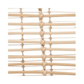 Set di Cesti Naturale Resina 46 x 35 x 23 cm (4 Unità)