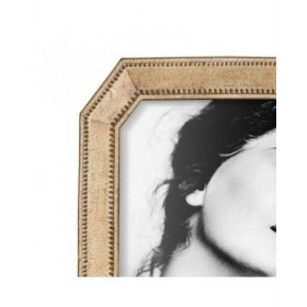Cornice Portafoto Beige Poliresina 20,2 x 2,5 x 25 cm
