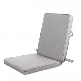 Cuscino per sedie Grigio 90 x 40 x 4 cm