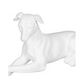 Statua Decorativa Bianco Cane 18 x 12,5 x 37 cm