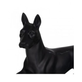 Statua Decorativa Nero Cane 37,5 x 13,5 x 22 cm