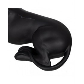 Statua Decorativa Nero Cane 37,5 x 13,5 x 22 cm