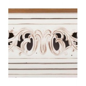 Cassettiera Alexandra House Living Bianco Legno di abete Legno MDF 38 x 76 x 86 cm