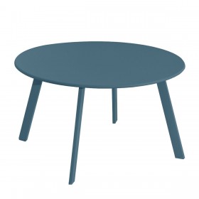 Tavolo Marzia Blu Acciaio Acciaio 70 x 70 x 40 cm
