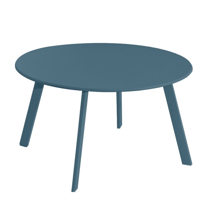 Tavolo Marzia Blu Acciaio Acciaio 70 x 70 x 40 cm