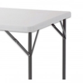 Tavolo Pieghevole Catering Bianco 87 x 87 x 74 cm