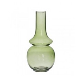 Vaso Verde Cristallo 12,5 x 12,5 x 26 cm