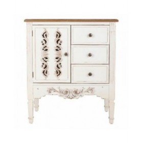 Ingresso con Cassetti Alexandra House Living Bianco 36 x 80 x 70 cm