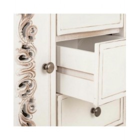 Ingresso con Cassetti Alexandra House Living Bianco 36 x 80 x 70 cm