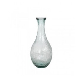Vaso WE CARE Beige vetro riciclato 34 x 34 x 75 cm