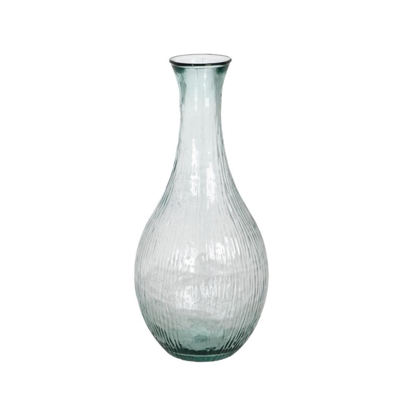 Vaso WE CARE Beige vetro riciclato 34 x 34 x 75 cm