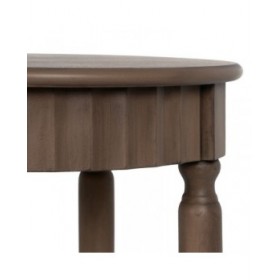 Tavolino Aggiuntivo Marrone Legno di pino Legno MDF 40 x 40 x 66 cm