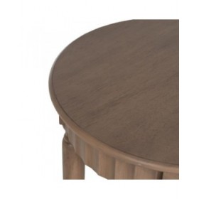Tavolino Aggiuntivo Marrone Legno di pino Legno MDF 40 x 40 x 66 cm