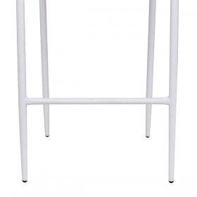 Sgabello Nadia Bianco 56 x 59,5 x 112 cm