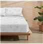 Portacandele 20,5 x 20,5 x 71 cm Cristallo Cemento Bianco