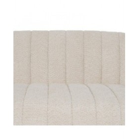 Divano Beige Poliestere Ferro 146 x 84 x 66 cm